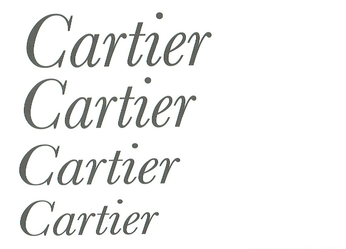cartier font similar